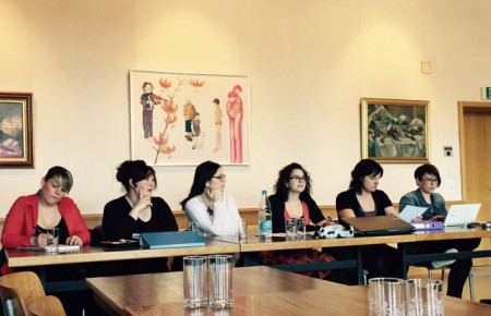 Le comité de l'Afede en pleine réflexion, durant l'AG 2015